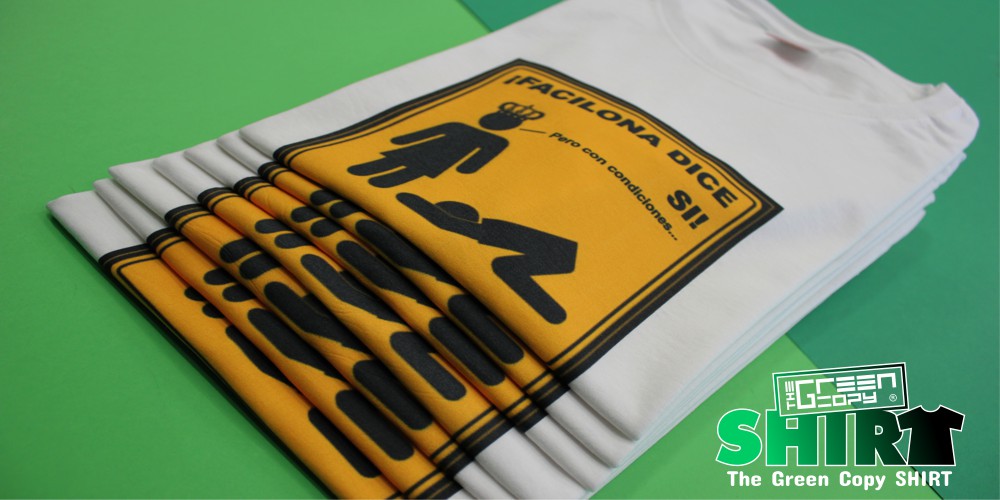 The Green Copy impresión de camisetas para la despedida de soltera de 7 amigas imprimir serigrafía sudaderas Villanueva de la Cañada MADRID