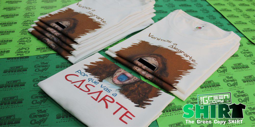 The Green Copy impresión de camisetas para la despedida de soltera imprimir serigrafía sudaderas&nbsp;&nbsp;&nbsp;&nbsp; Villanueva de la Cañada MADRID