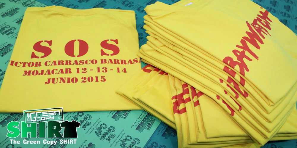 The Green Copy impresión de camisetas para la despedida de soltero victor mojacar imprimir serigrafía sudaderas Villanueva de la Cañada MADRID