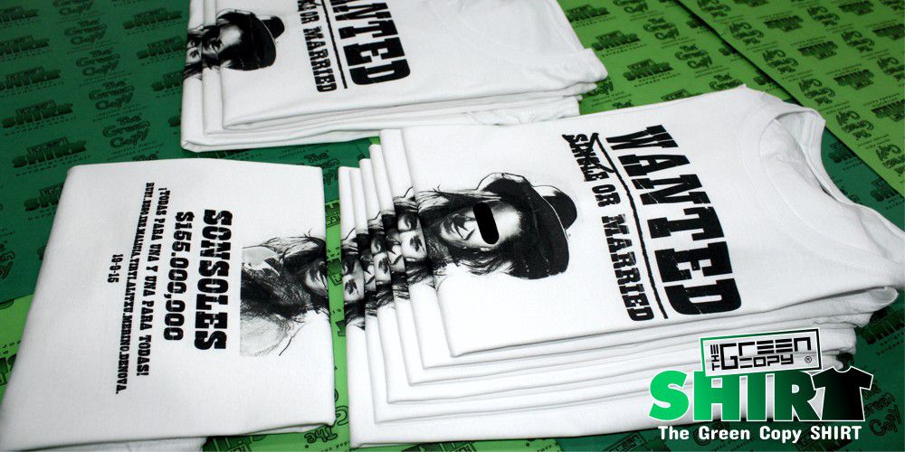 The Green Copy impresión de camisetas despedida de soltera sonsoles imprimir serigrafía sudaderas Villanueva de la Cañada MADRID