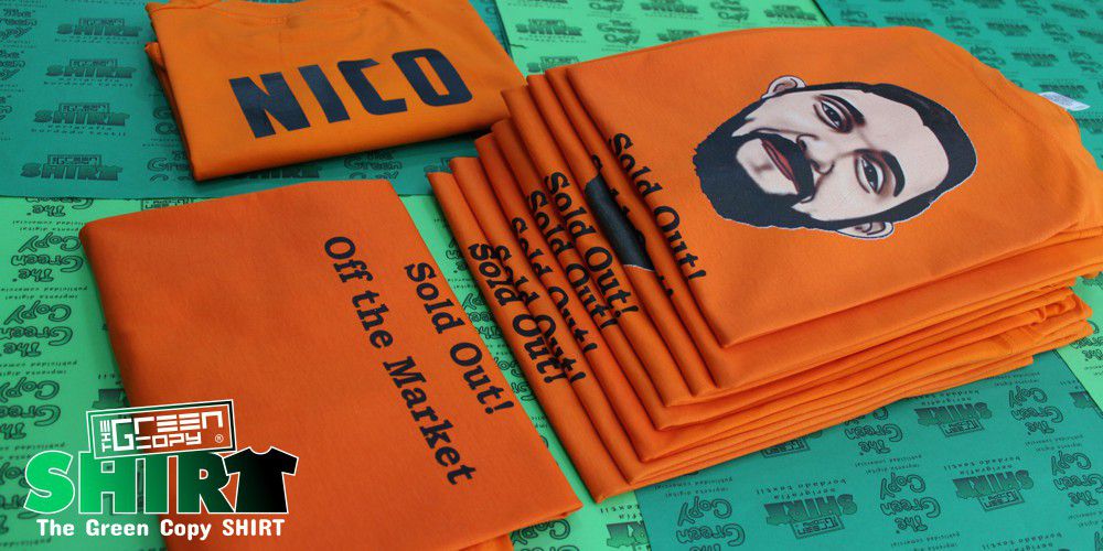 The Green Copy impresión de camisetas para la despedida de soltero off the market imprimir serigrafía sudaderas Villanueva de la Cañada MADRID